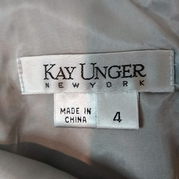 Kay Unger Cocktail Dress with Pockets Size 4 - Picture 6 of 8